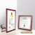 FOOJO 营业执照正本框 A3相框挂墙 仿木卫生许可证件框架 荣誉证书奖状框画框装裱 红木色