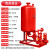 消防泵水泵 增压稳压设备喷淋泵立式单极离心泵消火栓泵3CF包验收 红色 3KW