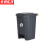 京洲实邦【20升脚踏桶灰桶灰盖】户外环卫带盖垃圾桶ZJ-0035