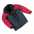 代尔塔/Deltaplus405321时尚春亚纺二合一防寒服PVC涂层新雪丽保暖填充物RO-红色XL1件