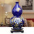 夏洛美家景德镇陶瓷器 影青釉仿古花瓶 中式复古客厅玄关装饰品工艺品 赏瓶