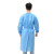 久臻 YZ011 一次性无纺布隔离衣 手术衣标准25gPP防尘净化防护服SMS 蓝色标准款100件