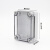 室外防水盒IP67户外防水接线盒透明盖ABS塑料密封盒防水箱 仪表盒定制 110*80*45