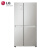LG GR-B2471PAF 647升 线性变频风冷无霜 电脑控温 对开门冰箱银色大容量LG冰箱