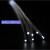 低衰减塑料导光光纤 电子模型星空装饰照明光导纤维 点光 直径2.5mm 量大可议价 1米