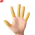 谋福CNMF手指套 防滑手指套 点钞手指套 工作橡胶手指套【米黄色-均码(500g约900只）】166