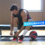 AQ5062SP运动训练护踝篮球足球防护脚腕钢条支撑运动损伤护具男女单只 黑色单只装 S/M 踝围17.8-24.8cm