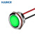 汇君（HUNJUN）22mmLED防水金属指示灯小型带线电源工作信号指示灯 绿光 9-24v