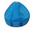 安全头盔内衬蓝贴通风透气吸汗垫可拆洗工地安全帽内垫外卖头盔内 天蓝色－02片