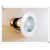 E27螺口筒灯老式筒灯嵌入式老款大筒灯外壳拧灯泡的筒灯架螺纹丝 3.5寸白色开孔10CM