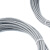 俱威 晾衣绳包塑钢丝绳（可按需裁剪）承载力强 8mm透明定制（室外配件） 拍几件发几米长