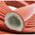 夏力硅橡胶绝缘管燃气用耐高温管隔热保温软管油管护套玻璃纤维套管 内径Φ10mm  一米