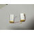 蓝牙耳机小体积3.7V聚合物锂电池可充电大容量锂电池可换通用电芯 桔红色 301730/100毫安