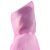 安美尚（ams）小孩雨衣EVA雨衣登山骑行半透明非一次性雨衣长款带帽粉红 均码 定做