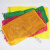 网眼袋 大网袋子 水果蔬菜透气圆织网状大号网袋 桔红55*85(承重60斤)(10条) 编织袋