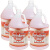 超宝（CHAOBAO）DFF019 酸性清洁剂 瓷砖水泥地卫生间顽固污渍强力清洗剂 3.8L*4瓶