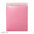 粉色气泡袋共挤膜打包袋白色复合膜服装快递泡沫袋手机壳气泡信封 粉色15*18+4cm(10个)