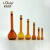 芯硅谷  V2861 棕色容量瓶，具塞棕色容量瓶，高硼硅容量瓶，刻度容量瓶 容积 200ml 1盒（2个）