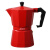 萌依儿摩卡壶煮咖啡壶咖啡机家用煮咖啡的器具小型手冲意式咖啡壶的 玫瑰红2杯+滤纸 娇小款 0ml