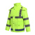 金诗洛 KSL135 交通警示雨衣 环卫反光雨衣雨裤 荧光绿套装 170/L