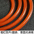 DYQT圆带聚氨酯皮带圆条环形带458mm工业传动带橘红色T牛筋实心绳 橘红光面20mm1米