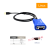 USBCAN总线分析仪新能源汽车USB接口转can盒接口卡转换器调试工具 USBCAN-01112 DB9, Linux