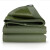 鑫亨达（XINHENGDA）加厚耐磨户外防晒有机硅单面挂胶帆布防雨布军绿色600g/m²  6米×10米1块