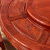木中央红木家具缅甸花梨学名大果紫檀实木圆桌中式圆形餐桌餐厅1.2m国色