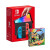 任天堂（Nintendo）Switch OLED/续航加强版日版/港版游戏机  NS便携家用体感掌机 日版OLED红蓝+健身环大冒险（保税仓）