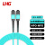 利合光电（LHG）12芯MPO-MPO万兆多模光纤跳线OM4超40G预端接模块用线缆 10米