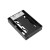 ICY DOCK 硬盘转接盒2.5英寸转3.5英寸SATA免工具硬盘托架盒MB882SP-1S-3B 黑色