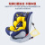 阿布纳Abner 婴儿童安全座椅汽车用0-4-12岁 360度旋转可躺isofix硬接口 宇航员008（大黄蜂）