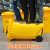 srong废物垃圾桶黄色废弃物大号带盖医院诊所用利器盒周转箱 100L黄色垃圾桶