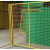 车间隔离网仓库围栏网工厂设备隔断框架铁丝网可移动护栏栅 1.2米*2米 黄色 绿色现货