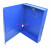 天星800档案盒A4文件盒TX800资料盒6CM带夹加厚纸板磁扣收纳盒子 天星002侧夹天蓝色