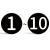 号码牌编号亚克力贴磁性号牌自粘磁力机器标牌圆牌序号牌GNG-525 黄底黑字1100 20x20cm