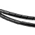 广邦电缆附件 电线理线管收纳绕线带埋线器收纳电线缠绕管 SWB-04 4mm 黑色 20米/卷
