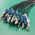 高AVAGO塑料光纤HFBR4503Z-HFBR4513Z伺服变频器光纤跳线定 黑色双芯光纤跳线 4m