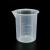 冰禹 BYC-60 塑料烧杯 教学用实验室烧杯 带刻度无手柄量杯 50ml 