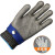 不锈钢钢丝手套防切割电锯屠宰裁剪验厂金属安全工业防割5级手套 钢丝编织手套(单只) M