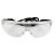 Honeywell霍尼韦尔1005985 M100流线型防雾防刮擦防护眼镜（黑架白屏)*1副