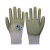 星宇 十三针尼龙乳胶皱纹半浸手套,颜色：灰,尺码:M；L518