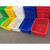 长方形塑料筐篮子大号加厚周转筐整理筐玩具杂物服装收纳筐洗菜筐740*510*390 红色