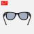 雷朋（RayBan）徒步旅行者男女款太阳镜方形镜框眼镜显脸小修颜墨镜0RB2140F