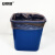 安赛瑞 垃圾分类垃圾袋 彩色加厚手提背心式商用办公 55×32cm咖色湿垃圾100只 27021