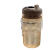 物生物香奈随手杯男女生咖啡杯高颜值夏季便携运动水杯塑料 布朗咖 420ml 0个