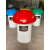 学校幼儿园大号蘑菇垃圾桶 户外可爱卡通垃圾桶 玻璃钢垃圾桶 新款蘑菇绿色不