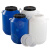 圣极光塑料桶储水桶建筑分装桶堆码桶G3602可定制50L白色圆桶