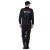 阿力牛 ASF37 夏季保安工作服套装 物业门卫职业装劳保服 夏季长袖套装+标志+腰带+帽子 S-160 