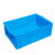 加厚塑料零件盒子小号工具箱仓库货架收纳箱储物盒螺丝物料塑胶盒 360-120箱厚420*290*130 蓝色